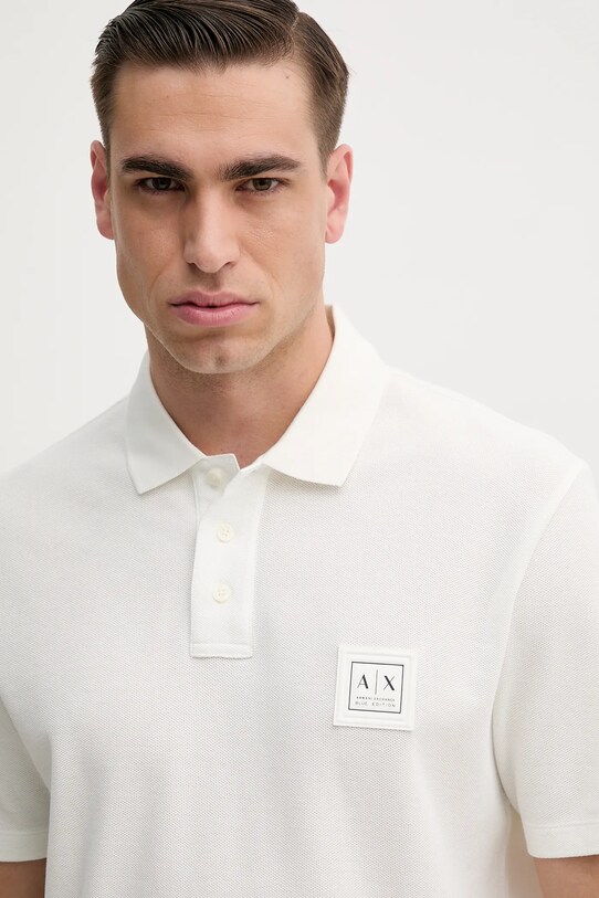 Одежда Хлопковое поло Armani Exchange XM000356.AF12758 белый