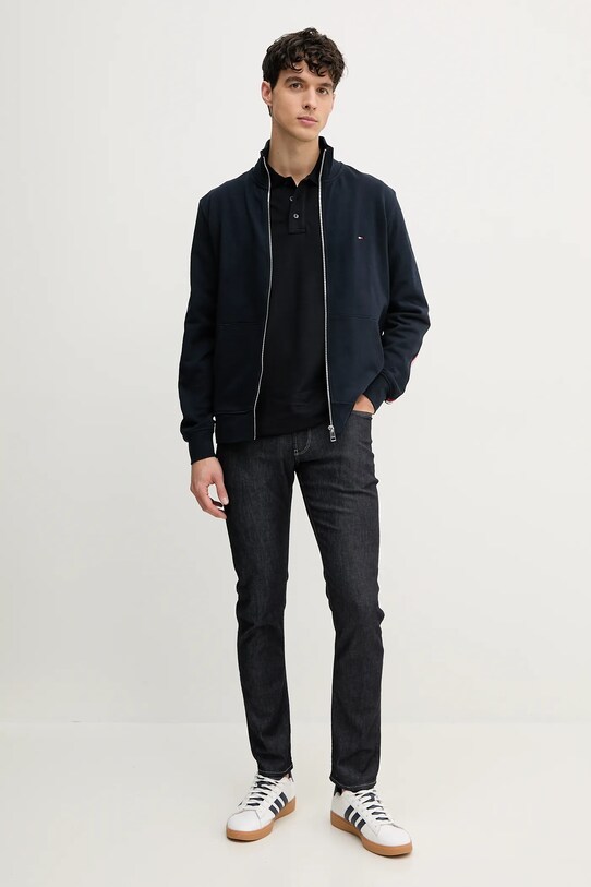 Бавовняне поло Armani Exchange XM000356.AF12758 темно-синій SS25