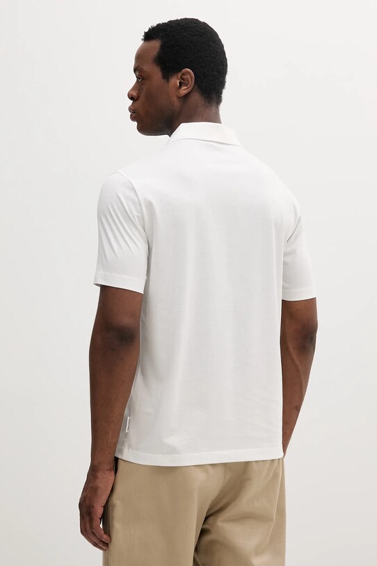 Îmbrăcăminte Armani Exchange polo de bumbac XM000492.AF10364 alb