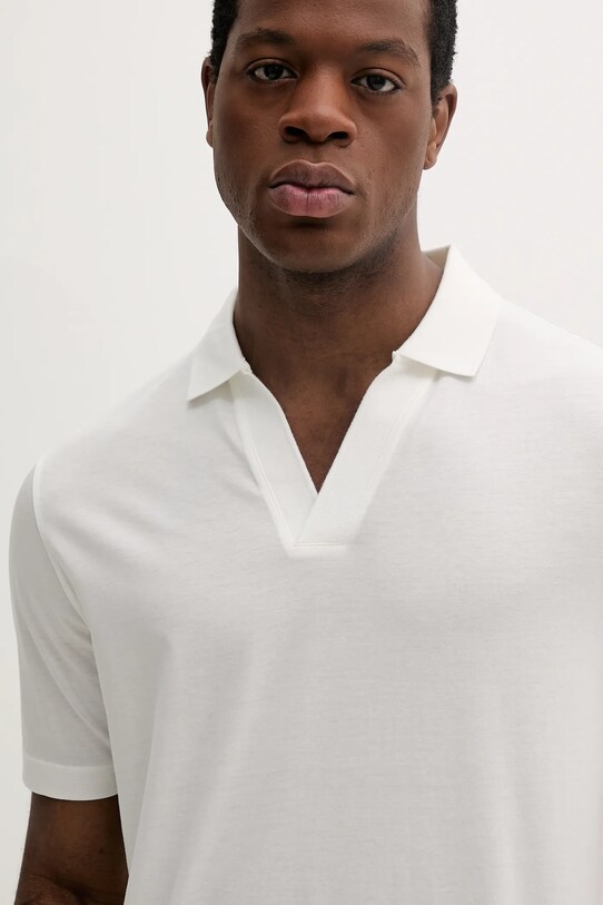Armani Exchange polo de bumbac alb XM000492.AF10364