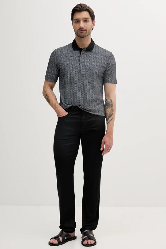 Поло Armani Exchange XM000736.AF10819 чорний SS25