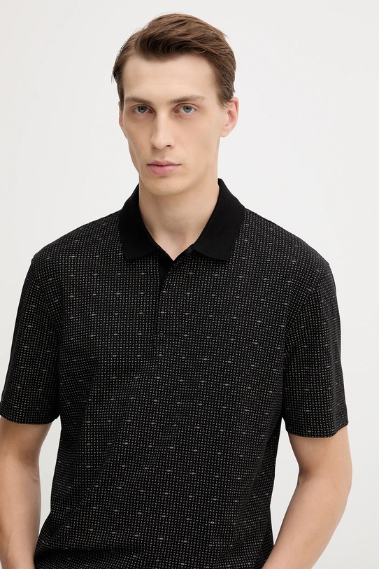Armani Exchange polo czarny XM000736.AF10819