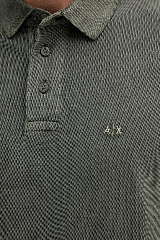 Armani Exchange polo de bumbac XM000509.AF13055 verde