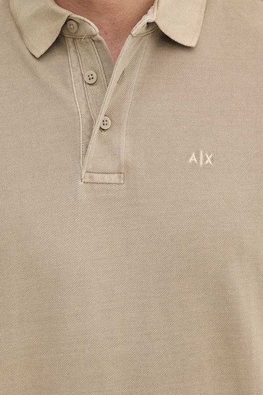 Armani Exchange polo de bumbac XM000509.AF13055 bej