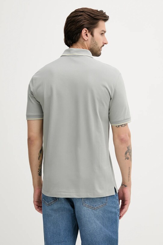 Odzież Armani Exchange polo bawełniane XM000489.AF13026 szary