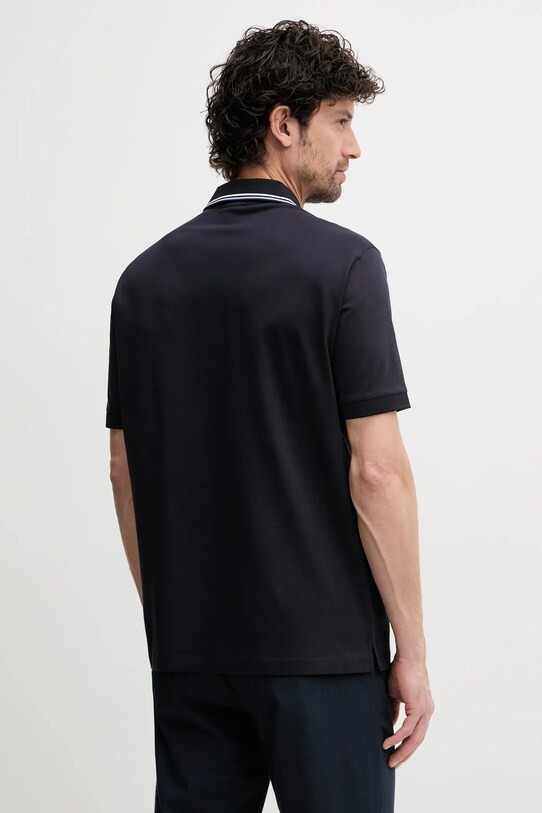 Îmbrăcăminte Armani Exchange polo de bumbac XM000466.AF10337 bleumarin