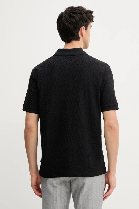 Oblečenie Bavlnené polo tričko Armani Exchange XM000477.AF10337 čierna