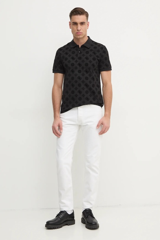 Поло Guess M5RP20.KCKN0 чорний SS25