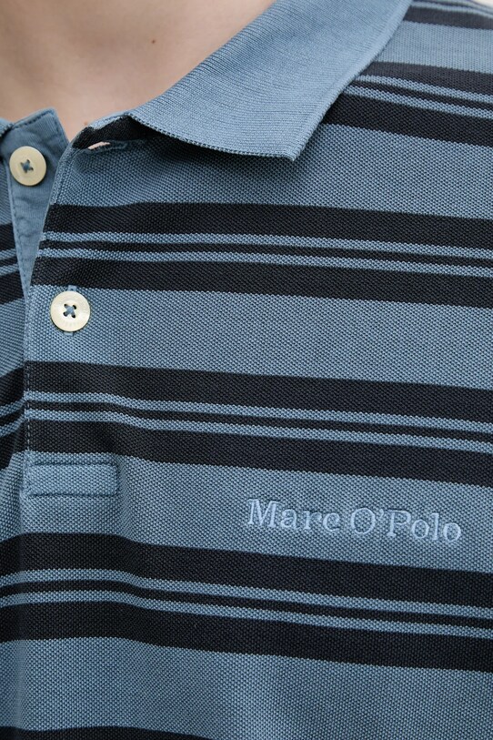 Marc O'Polo polo bawełniane 522206853040 niebieski