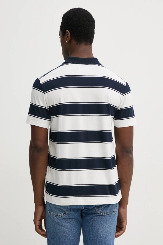 Îmbrăcăminte Marc O'Polo polo de bumbac 522214553046 alb