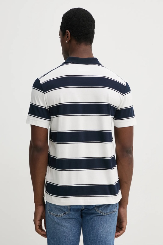 Odzież Marc O'Polo polo bawełniane 522214553046 granatowy