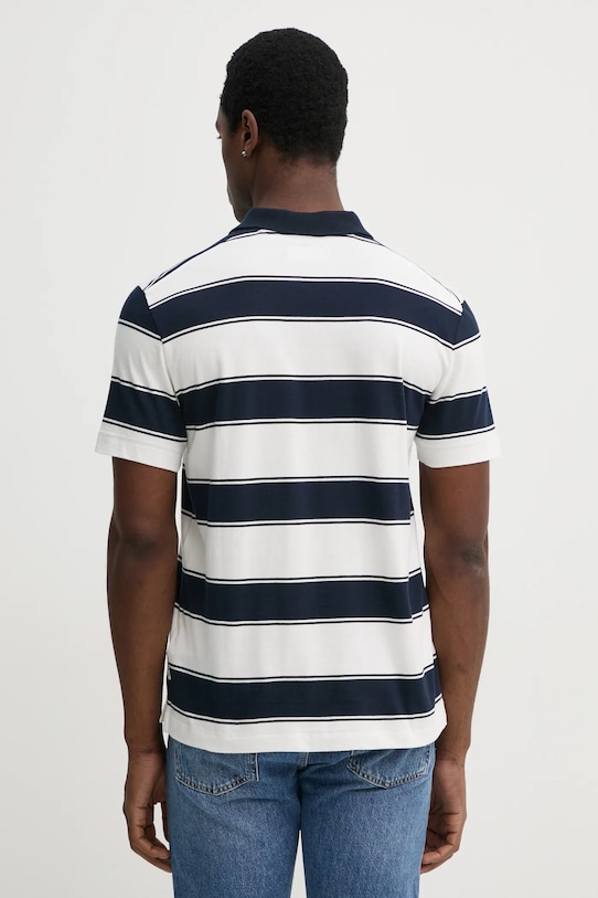 Odzież Marc O'Polo polo bawełniane 522214553046 granatowy