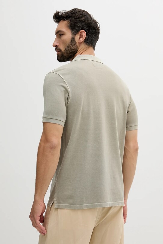 Marc O'Polo polo bawełniane 522226653000 zielony SS25