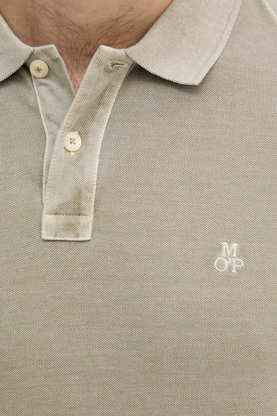 Marc O'Polo polo bawełniane zielony 522226653000