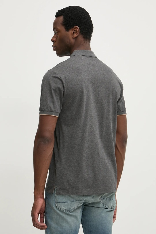 Oblečenie Bavlnené polo tričko Hackett London HM563379 sivá