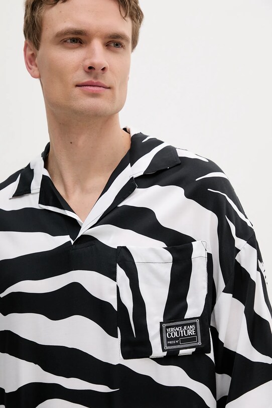 Versace Jeans Couture polo czarny 78GAG628.NS595