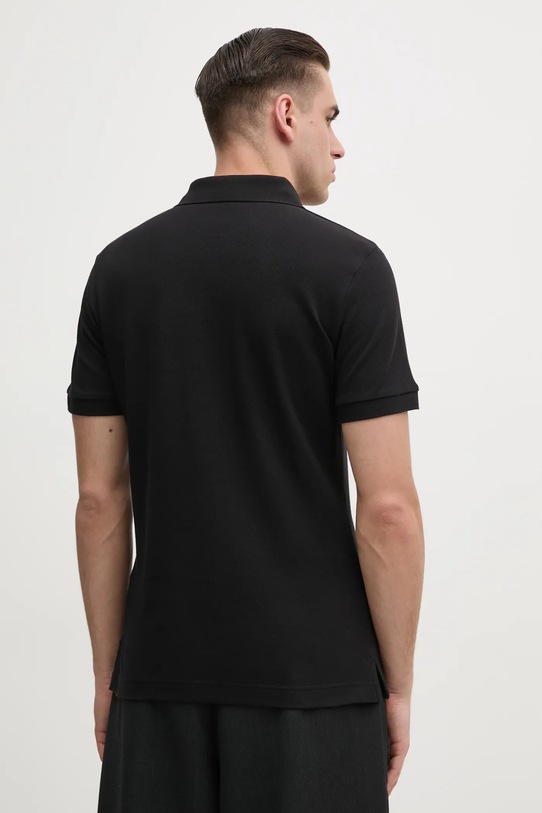 Îmbrăcăminte Versace Jeans Couture polo de bumbac 78GAGT08.CJ01T negru