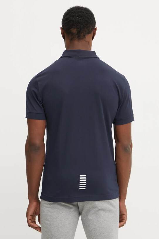 Одяг Поло EA7 Emporio Armani PJVQZ.8NPF14 темно-синій