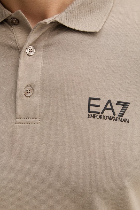 EA7 Emporio Armani polo PJVQZ.8NPF14 beżowy