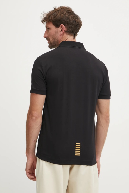 Îmbrăcăminte EA7 Emporio Armani tricou polo PJVQZ.8NPF14 negru