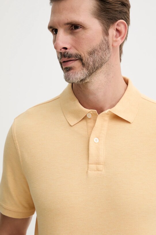 United Colors of Benetton polo de bumbac bej 3088U3023
