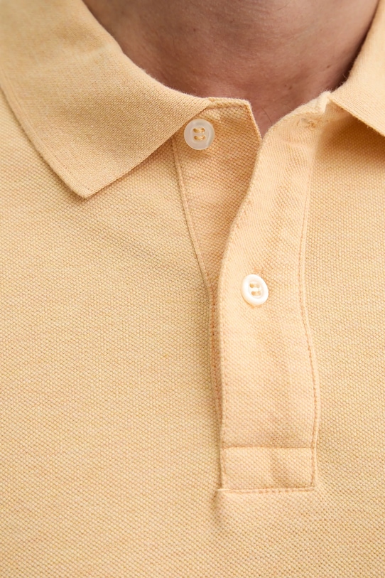 Bavlnené polo tričko United Colors of Benetton 3088U3023 oranžová