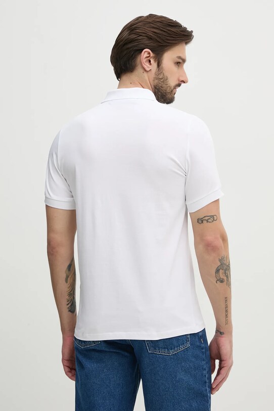 Îmbrăcăminte Karl Lagerfeld tricou polo 552235.745088 alb