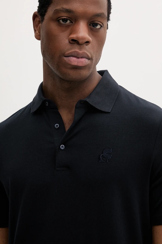 Karl Lagerfeld polo granatowy 552221.745750