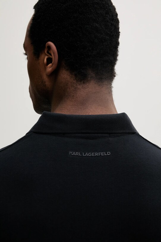 Polo tričko Karl Lagerfeld 552221.745750 tmavomodrá