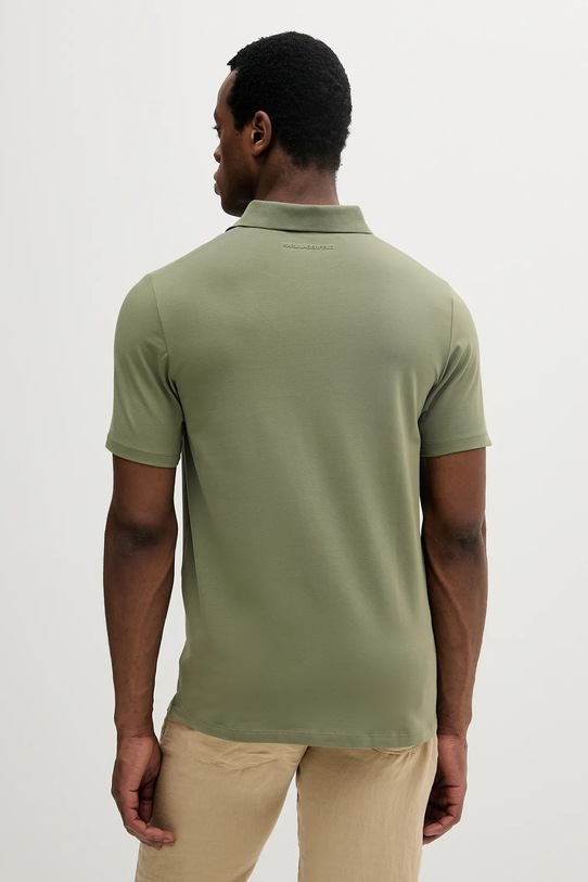 Oblečenie Polo tričko Karl Lagerfeld 552221.745750 zelená