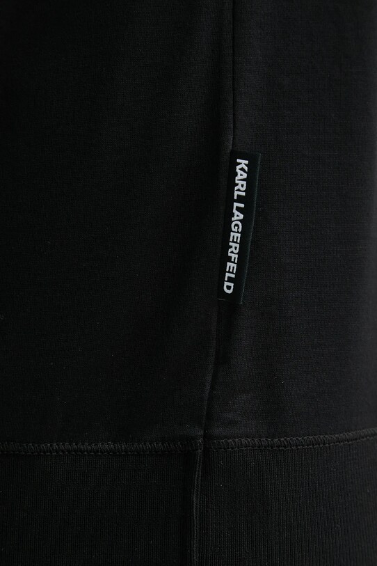 Karl Lagerfeld polo bawełniane 552200.745000 czarny