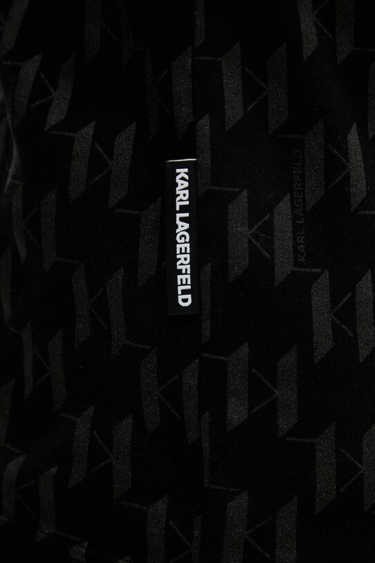 Bavlněné polo tričko Karl Lagerfeld 552251.745070 černá