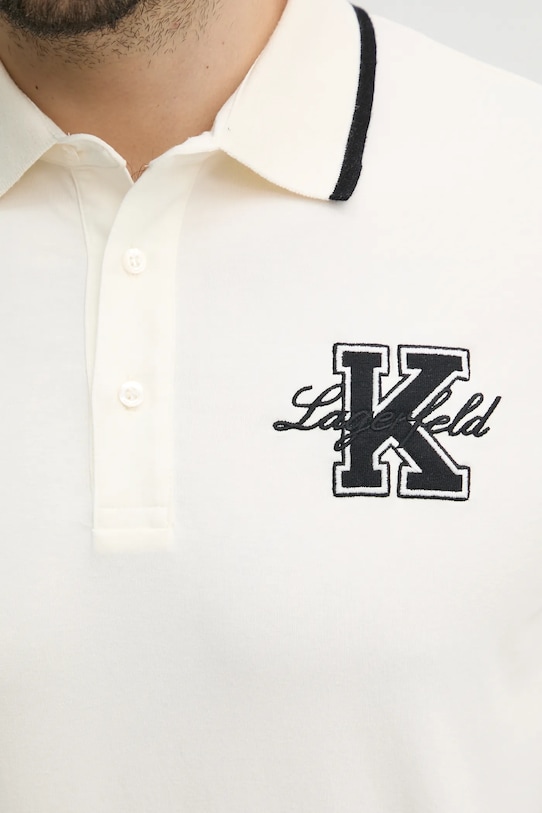 Karl Lagerfeld tricou polo 552221.745015 bej