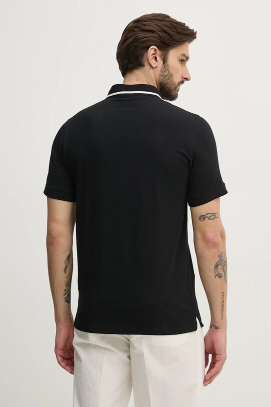 Îmbrăcăminte Karl Lagerfeld tricou polo 552221.745015 negru