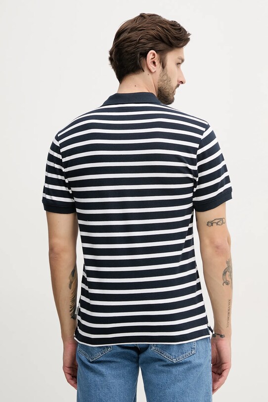 Одяг Бавовняне поло Pepe Jeans BARRET PM542241 темно-синій