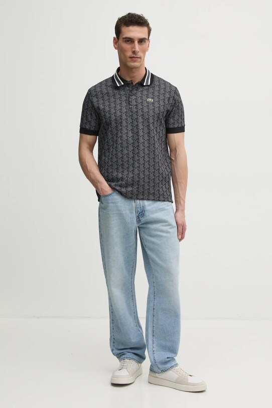 Polo tričko Lacoste DH1417 sivá AW25