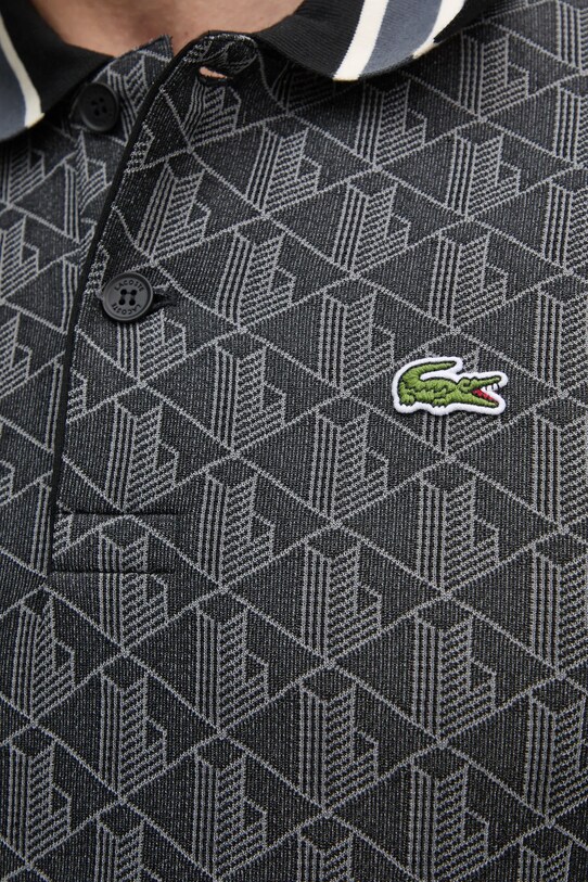 Polo tričko Lacoste DH1417 sivá