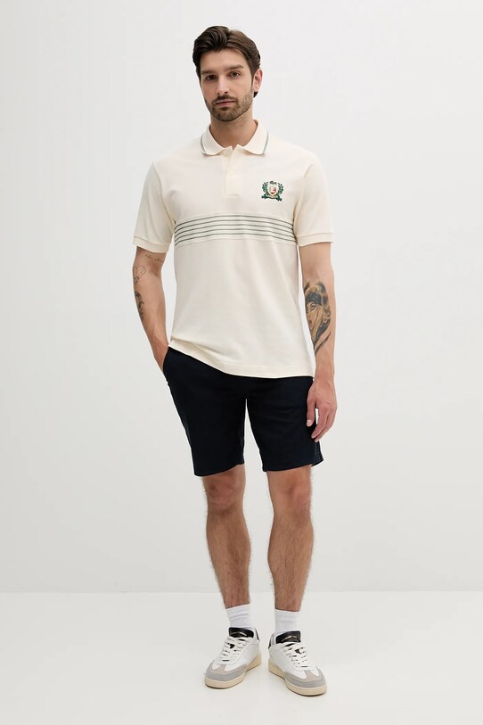 Lacoste polo de bumbac PH0037 bej SS25