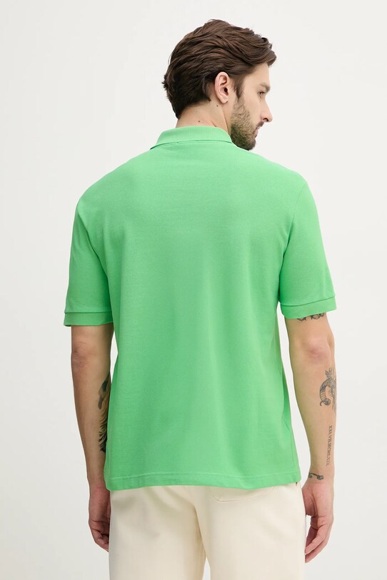 Одежда Хлопковое поло Lacoste PH2751 зелёный