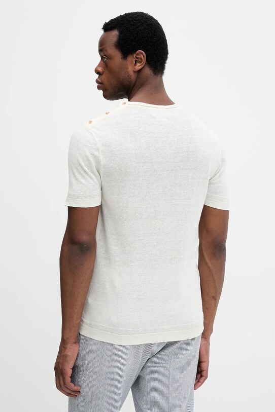 Îmbrăcăminte Liu Jo tricou de in QA5033.MA72P bej