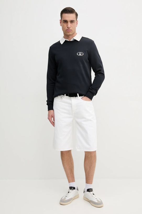 Liu Jo polo de bumbac QA5043.MA71P albastru SS25