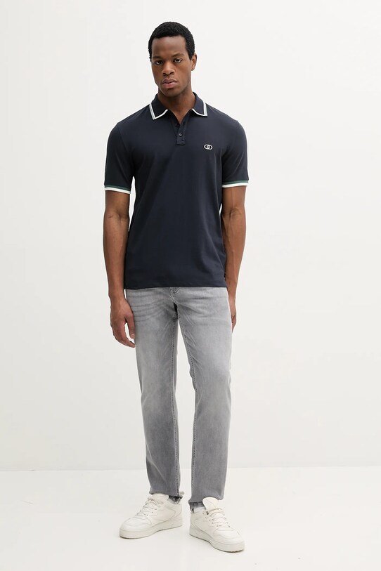 Liu Jo polo QA5158.J0299 blu navy SS25