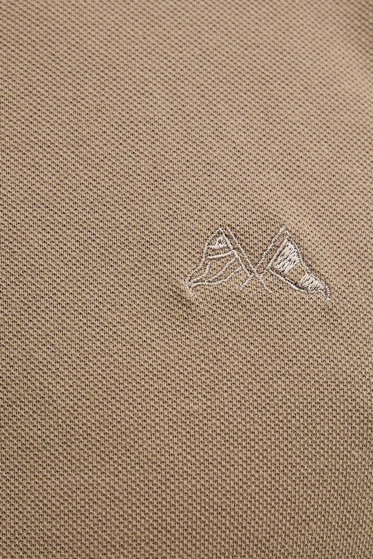 Lindbergh polo bawełniane 30.404010.DK.STONE zielony