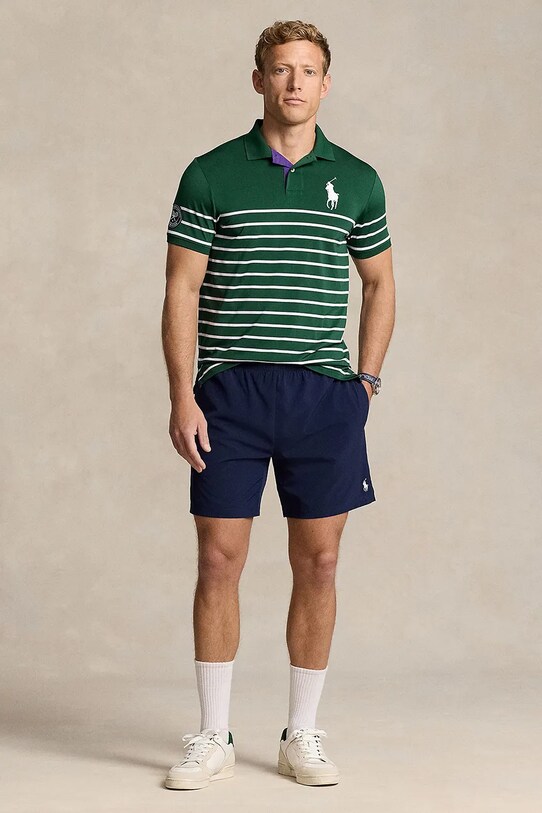 Îmbrăcăminte Polo Ralph Lauren tricou polo 710945874 verde