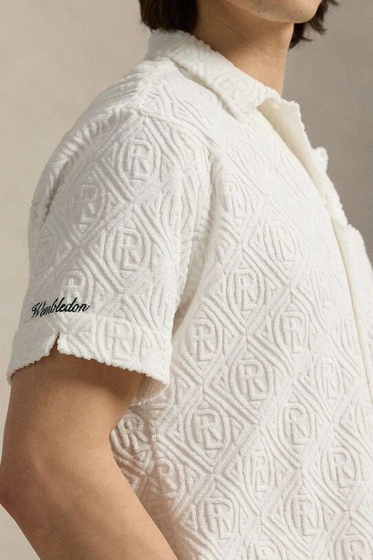 Polo Ralph Lauren polo Wimbledon Collection biały 710981134