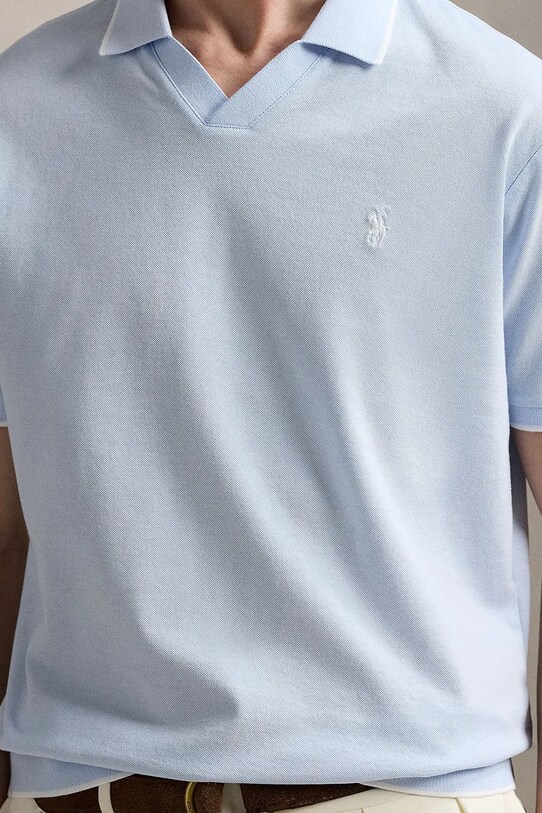 Polo Ralph Lauren polo in cotone blu 710964535