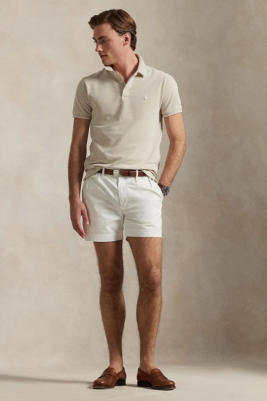 Îmbrăcăminte Polo Ralph Lauren polo de bumbac 710963494 bej