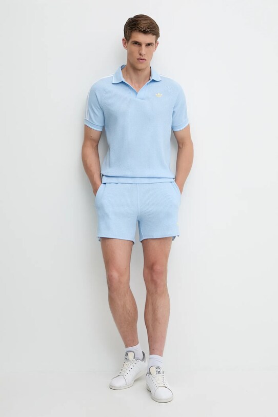 Поло adidas Originals Polo Shirt KC0690 голубой SS25