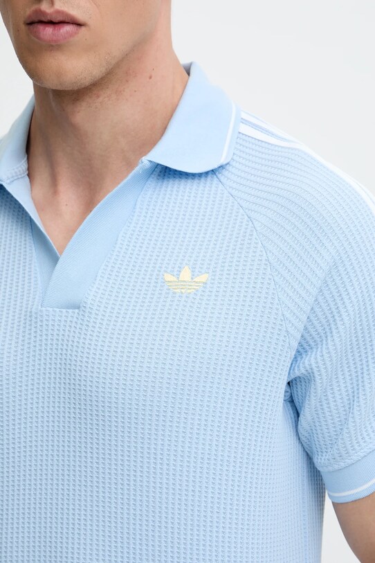 Поло adidas Originals Polo Shirt KC0690 голубой