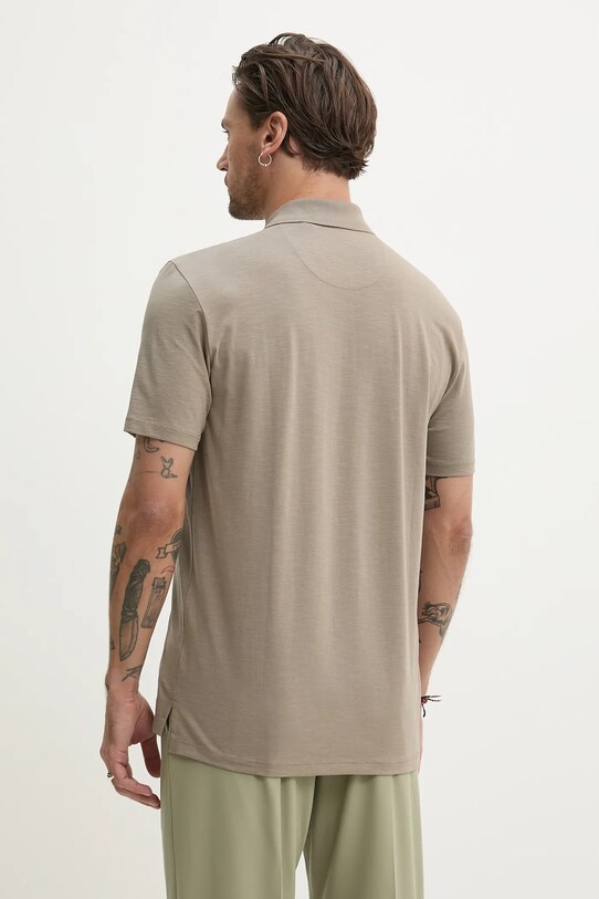 Oblečení Polo tričko HUGO Dekok233 50543368 béžová